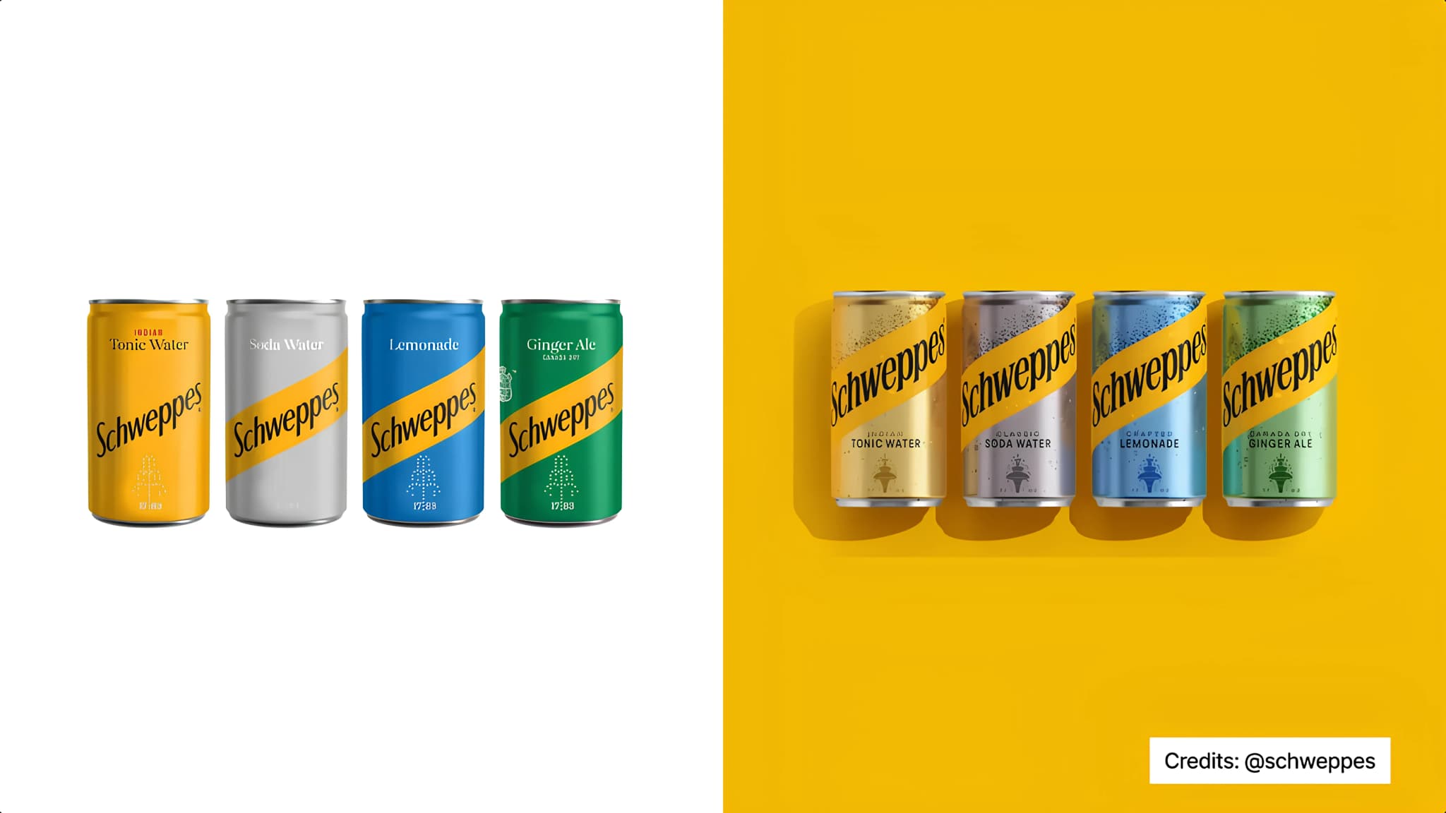 Schweppes Turns 243 Years Into a Design Asset