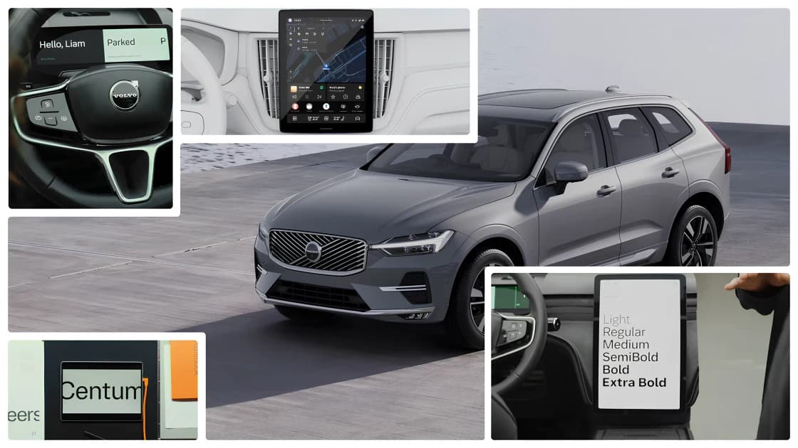 Did Volvo design it's own font?